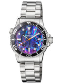 Diver 1000 Automatic Diver Black Bezel – Purple Abalone Shell Dial Bracelet