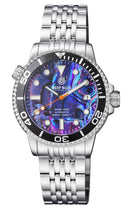 Diver 1000 Automatic Diver Black Bezel – Purple Abalone Shell Dial Bracelet