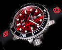 Diver 1000 Automatic Diver Black Bezel - Red Abalone Shell Dial