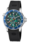 Diver 1000 Automatic Diver Blue Bezel Small Abalone Shell Dial