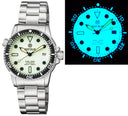 Diver 1000 Automatic Diver Black Ceramic Bezel Yellow Full Luminous Dial Bracelet