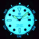 Diver 1000 Automatic Diver Black Ceramic Bezel Yellow Full Luminous Dial Bracelet