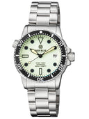 Diver 1000 Automatic Diver Black Ceramic Bezel Yellow Full Luminous Dial Bracelet