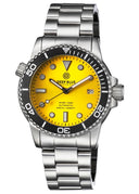 Diver 1000 Automatic Diver Black Bezel –yellow Sunray Dial Bracelet