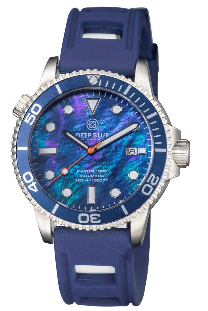Dark Blue Hydro 55 Silicon Strap