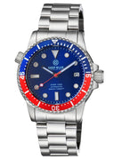Diver 1000 Automatic Diver Blue/red 15 30 45 Bezel Blue Dial Bracelet