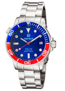 Diver 1000 Automatic Diver Blue/red 20 30 40 50 Bezel Blue Dial Bracelet