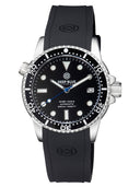 Diver 1000 II 40mm Automatic Diver Black Ceramic Bezel Black Glossy Dial Blue Second Hand