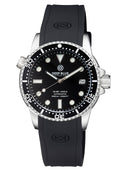 Diver 1000 II 40mm Automatic Diver Black Ceramic Bezel – Black Glossy Dial Silver Hands
