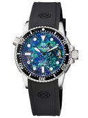 Diver 1000 II 40mm Automatic Diver Black Ceramic Bezel Labradorite Phoenix Stone Dial Dial Strap