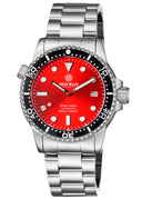 Diver 1000 II 40mm Automatic Diver Black Ceramic Bezel – Red Sunray Dial
