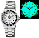 Diver 1000 II 40mm Automatic Diver Black Ceramic Bezel – White Full Lume Dial Bracelet