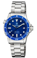 Diver 1000 II 40mm Automatic Diver Blue Ceramic Bezel – Dark Blue Sunray Dial Blue Second Hand Bracelet