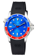 Diver 1000 II 40mm Automatic Diver Blue/red Ceramic Bezel – Light Blue Dial
