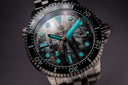 Diver 1000 II 40mm Silver Meteorite Dial Automatic Diver Black Ceramic Bezel Strap