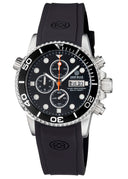 Diver 1000 40mm Quartz Chronograph Diver Black Bezel -black Dial- Black Subdials