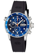 Diver 1000 40mm Quartz Chronograph Diver Dark Blue Bezel Dark Blue Dial