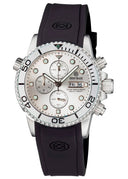 Diver 1000 40mm Quartz Chronograph Diver Silver Bezel – Silver Dial