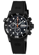 Diver 1000 40mm Quartz Chronograph PVD Black Case Diver Black Bezel – Black Dial