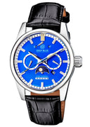 Fleet Admiral 5 Star Tritium Tubes - Stainless Case Blue Dial
