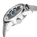 Fleet Admiral 5 Star Tritium Tubes - Stainless Case Blue Dial