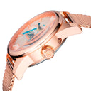 Fleet Admiral 5 Star Master Calendar Tritium Tubes Rose Gold Case – Blue Dial
