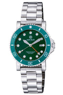 Greenland Diver GMT - Green Ceramic Bezel - Green Dial - Bracelet