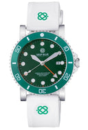 Greenland Diver GMT - Green Ceramic Bezel - Green Dial - Strap