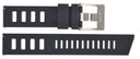 Hydro 91 Natural Rubber Strap 20mm Black