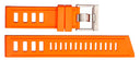 Hydro 91 Natural Rubber Strap 22mm Orange