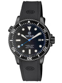 Master 1000 II 44mm Automatic Diver Black Ceramic Bezel -black Dial-pvd Black Case Blue Sec