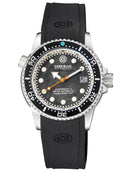 Juggernaut 5 40mm Swiss Automatic Diver Black Ceramic Bezel - Black Carbon Dial