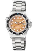 Juggernaut 5 40mm Swiss Automatic Diver Black Ceramic Bezel - Drawing Stone Dial - Bracelet