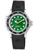 Juggernaut 5 40mm Swiss Automatic Diver Black Ceramic Bezel - Green Sandstone Dial