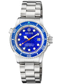 Juggernaut 5 40mm Swiss Automatic Diver Blue Ceramic Bezel - Blue Lapis Lazouli Dial - Bracelet