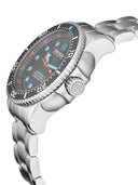 Juggernaut 5 44mm Automatic Diver Black Ceramic Bezel - Red Dial - Bracelet