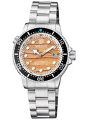 Juggernaut 5 44mm Swiss Automatic Diver Black Ceramic Bezel - Drawing Stone Dial - Bracelet