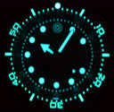 Juggernaut 5 44mm Swiss Automatic Diver Black Ceramic Bezel - Green Dial - Strap