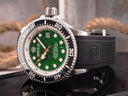 Juggernaut 5 44mm Swiss Automatic Diver Black Ceramic Bezel - Green Sandstone Dial