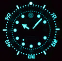 Juggernaut 5 44mm Swiss Automatic Diver Black Ceramic Bezel - Lavender Dial - Blue Hands - Bracelet