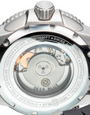 Juggernaut 5 44mm Swiss Automatic Diver Black Ceramic Bezel - Orange Sandstone Dial - Bracelet