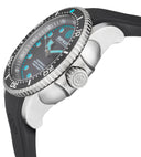 Juggernaut 5 44mm Swiss Automatic Diver Black Ceramic Bezel - Purple Dial - Strap