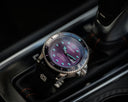 Juggernaut 5 44mm Swiss Automatic Diver Black Ceramic Bezel - Purple Dial - Strap