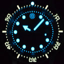 Juggernaut 5 44mm Swiss Automatic Diver Black Ceramic Bezel - Red Dial - Strap