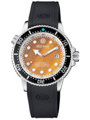 Juggernaut 5 44mm Swiss Automatic Diver Black Ceramic Bezel - Tiger Eye Dial