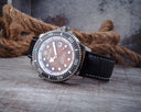 Juggernaut 5 44mm Swiss Automatic Diver Black Ceramic Bezel - Tiger Eye Dial - Bracelet