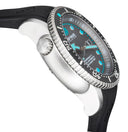 Juggernaut 5 44mm Swiss Automatic Diver Black Ceramic Bezel - Yellow Dial - Strap