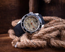 Juggernaut 5 44mm Swiss Automatic Diver Black Ceramic Bezel - Yellow Jasper Dial - Bracelet