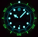 Juggernaut 5 44mm Swiss Automatic Diver White Ceramic Bezel - Black Dial - Strap