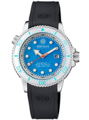 Juggernaut 5 44mm Swiss Automatic Diver White Ceramic Bezel - Ocean Jasper Dial